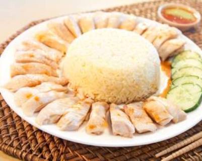 (Lrg)Hainanese Chicken Rice 加大海南雞飯一碟